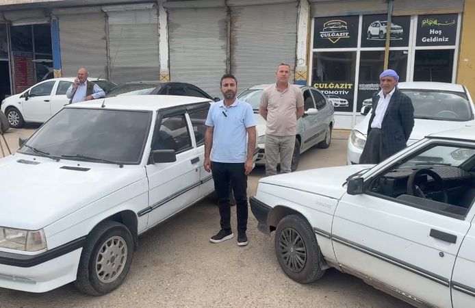 Viranşehir'de hırsızlar Çalıntı otomobille başka bir otomobil çaldı