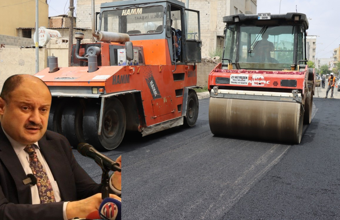 Suruçlular Başkan Gülpınar yönetiminde Sıcak asfaltla buluştu