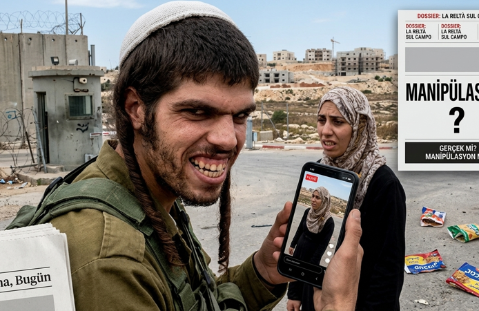 İtalyan Kapak sesi israil'den getirdi: "Siyonist Sağın Gerçek Yüzü"