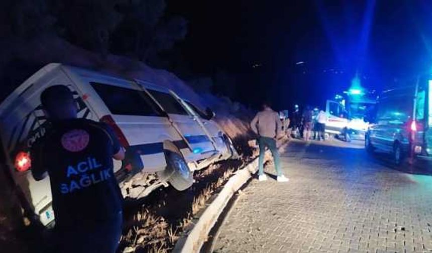 Nemruta çıkan üniversite öğrencileri kaza geçirdi: 10 yaralı