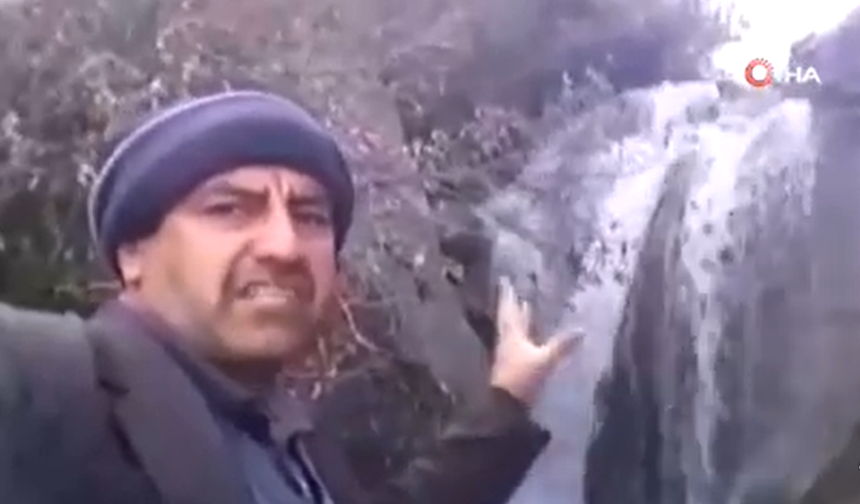 'Anlatmaya gerek yok' diyen fenomen bu kez karlı dağı çekti