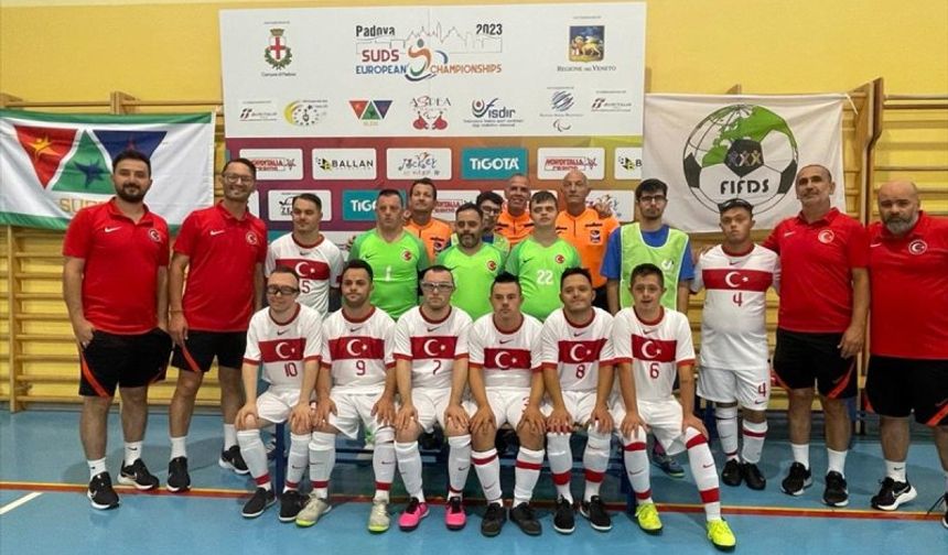 Down Sendromlu Futsal Milli Takımı Avrupa Şampiyonu!