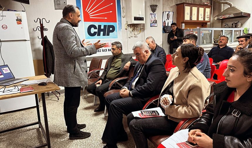 CHP İl Başkanı Doğan: "Adıyaman'ı Hep birlikte inşa edeceğiz"