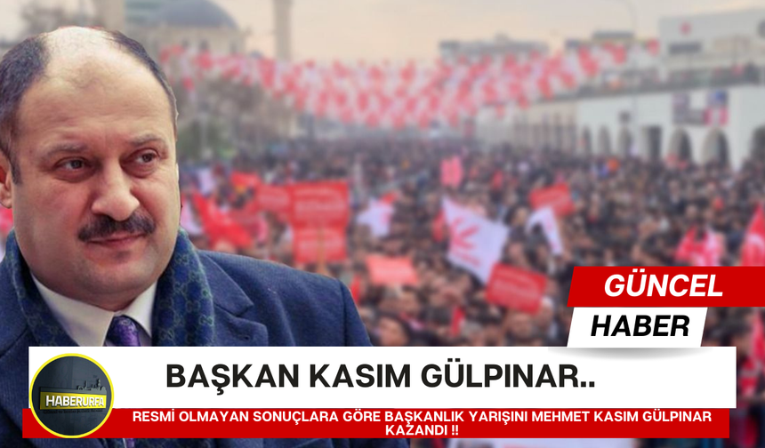 Şanlıurfa'da Başkan Mehmet Kasım Gülpınar