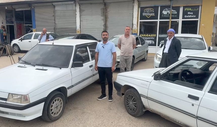 Viranşehir'de hırsızlar Çalıntı otomobille başka bir otomobil çaldı
