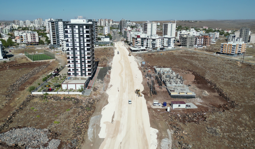 Siverek Trafiğini Rahatlatacak Yol Tamamlanıyor