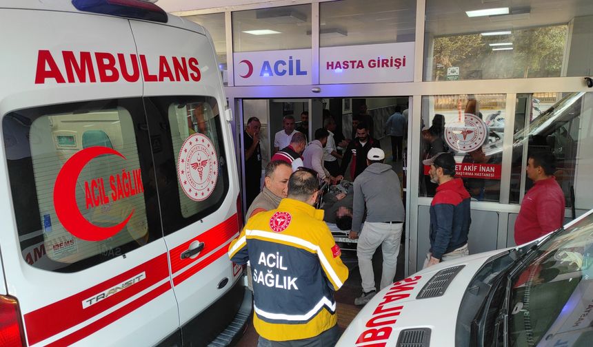 Şanlıurfa’da çocuk işçi düşerek yaralandı