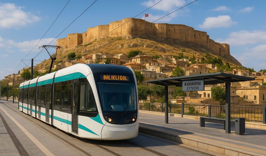Urfa’da ulaşımda dev adım: Raylı sistem müjdesi!