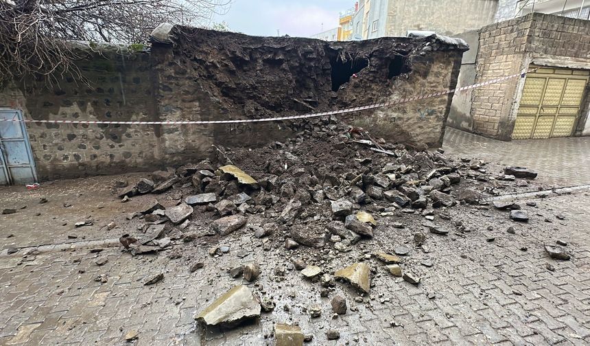 Siverek’te Yürekleri Donduran Çökme Anı