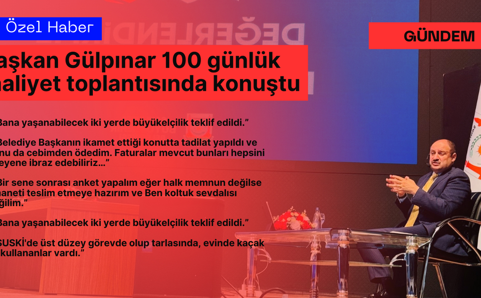 Başkan Gülpınar: "Bana yaşanabilecek iki yerde büyükelçilik teklif edildi"