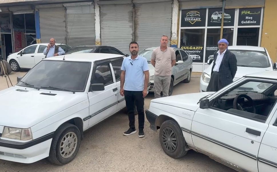 Viranşehir'de hırsızlar Çalıntı otomobille başka bir otomobil çaldı