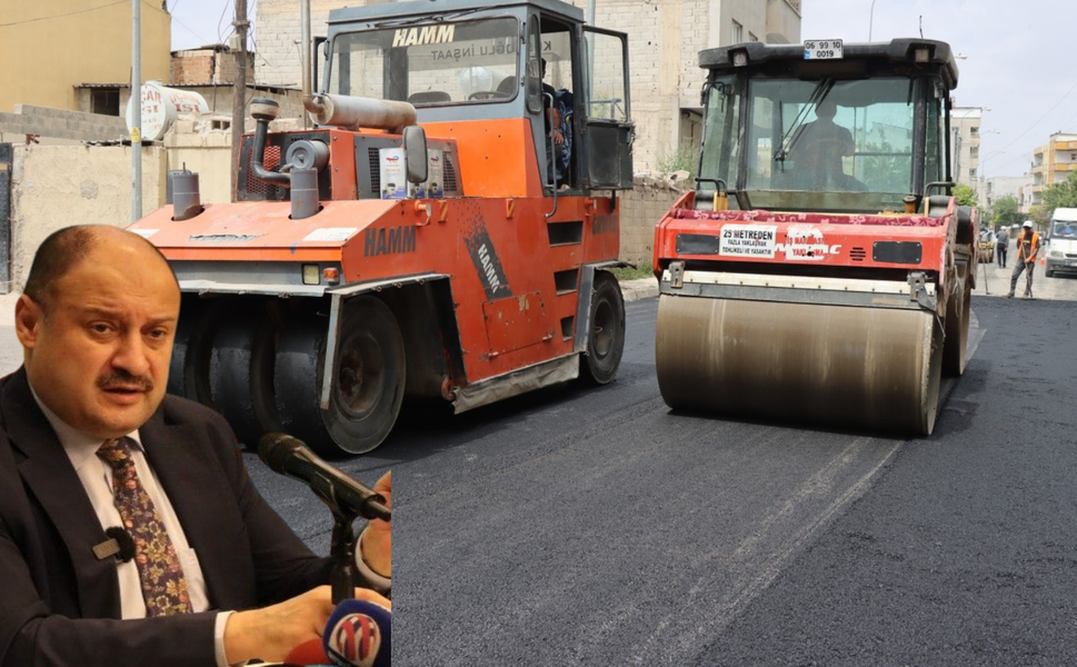 Suruçlular Başkan Gülpınar yönetiminde Sıcak asfaltla buluştu