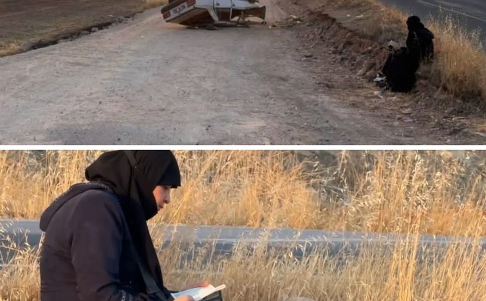 Takla Atan Araçtan Sağ Kurtulan Kadının İlk İşi Kur’an Okumak Oldu