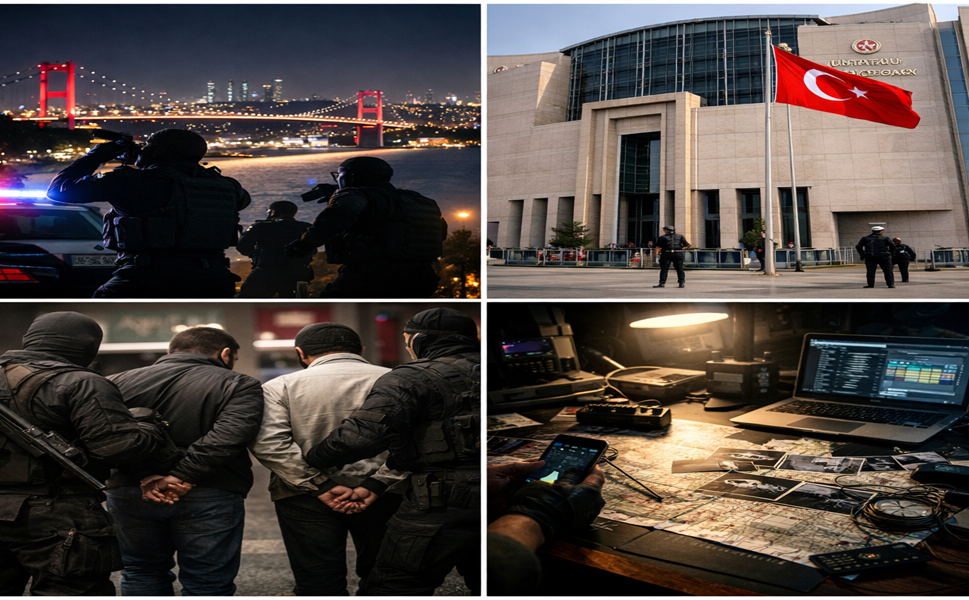 İstanbul’da Mossad Bağlantılı Casusluk Operasyonu