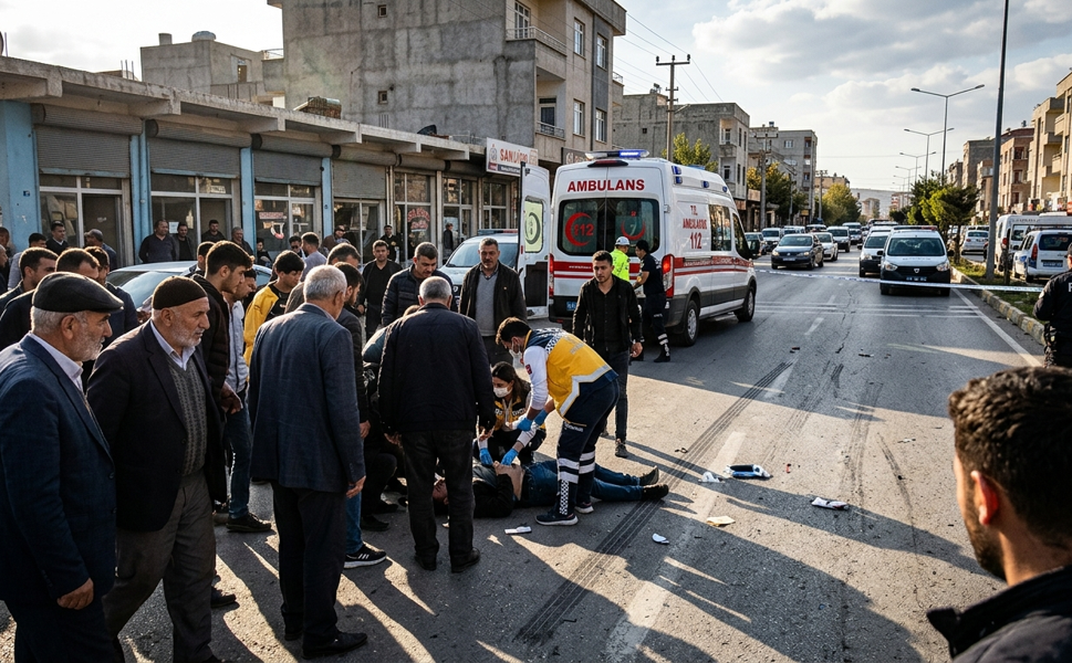 Siverek’te bir araba Çocuğa Çarptı, Sürücü Kalabalığı Ezip Kaçtı!