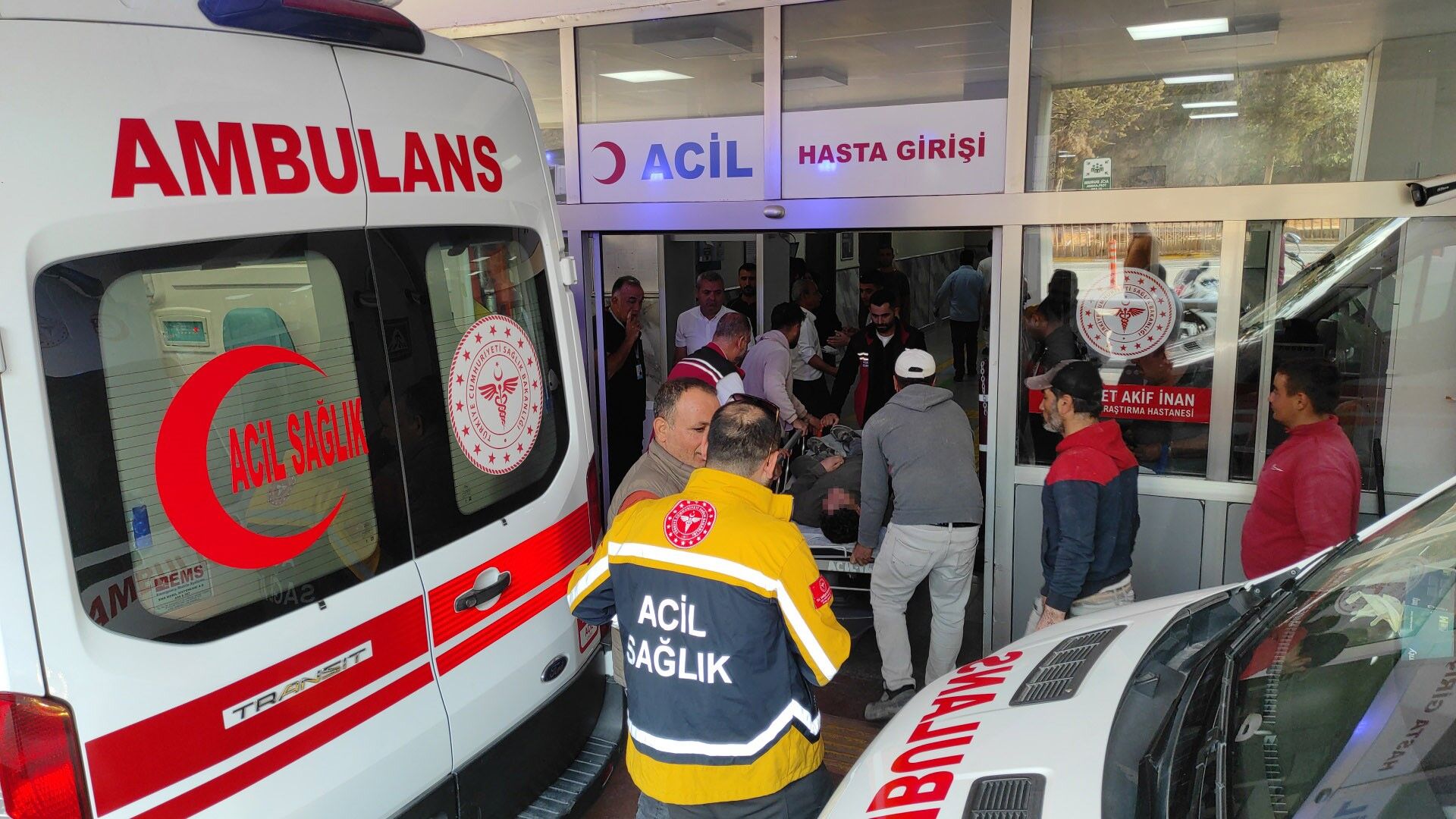 Şanlıurfa’da çocuk işçi düşerek yaralandı