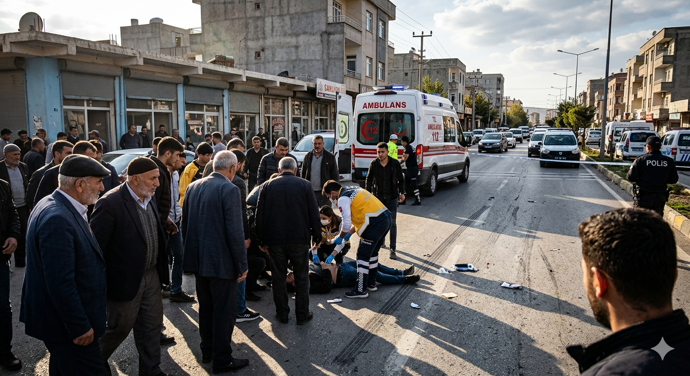 Siverek’te bir araba Çocuğa Çarptı, Sürücü Kalabalığı Ezip Kaçtı!