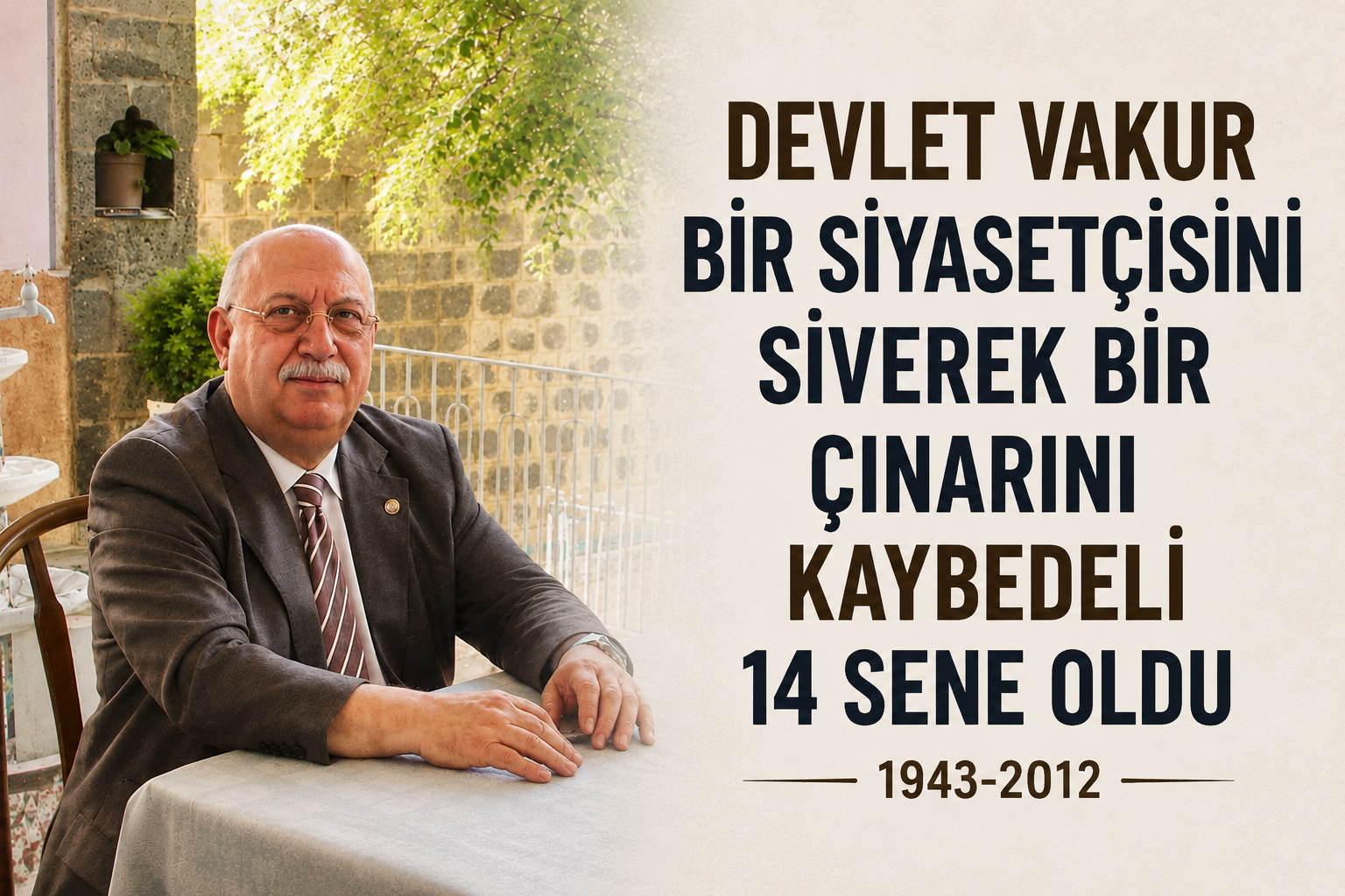 Memleket Sevdalısı Bir Devlet Adamı