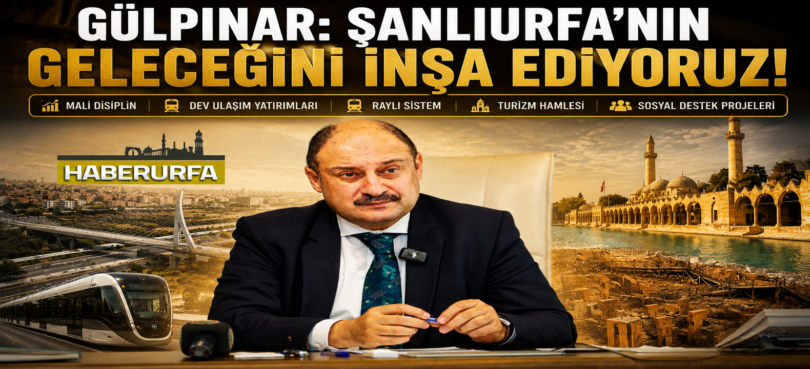Başkan Gülpınar: Şanlıurfa’nın Geleceğini İnşa Ediyoruz
